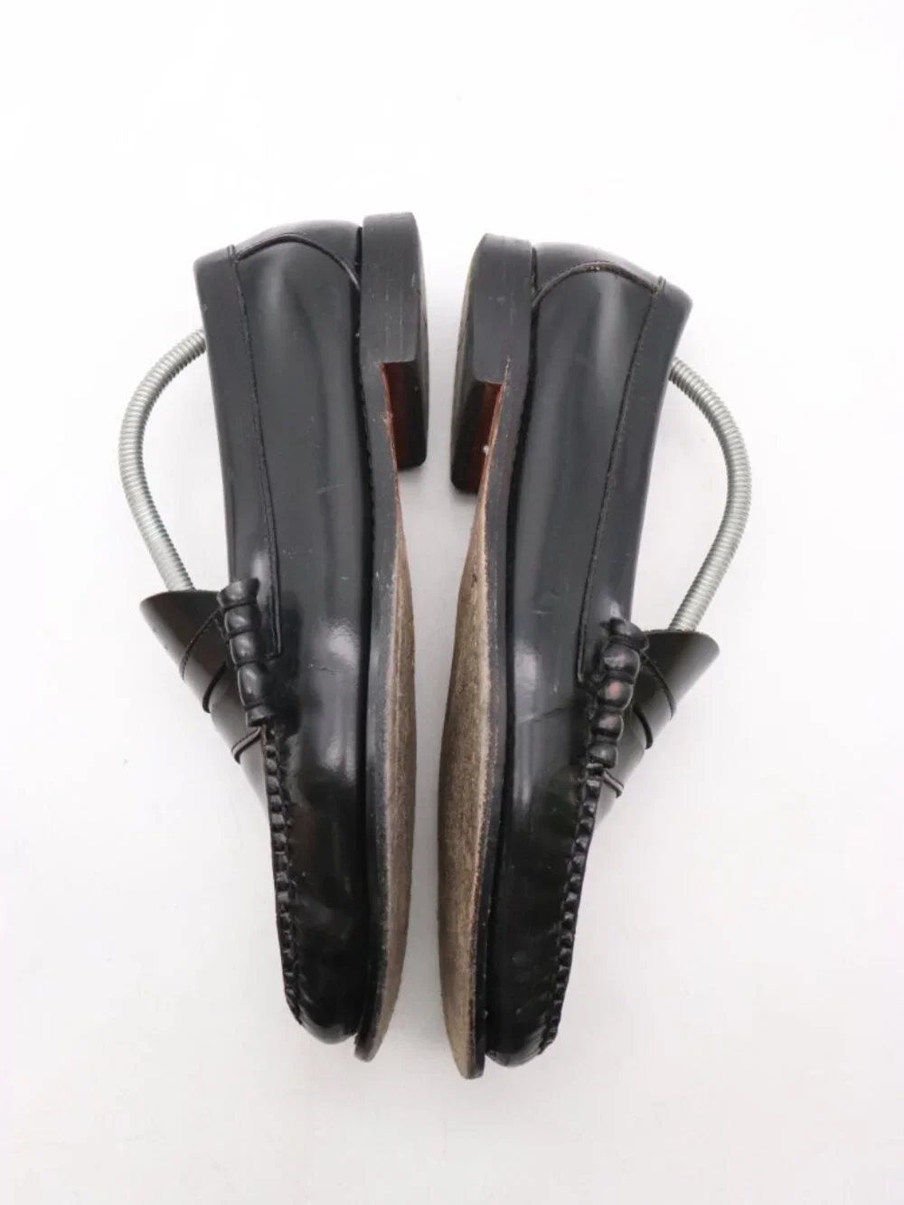 G.H. Bass Weejuns Penny Loafers Mens 10.5 D Black Leather Classic Slip On